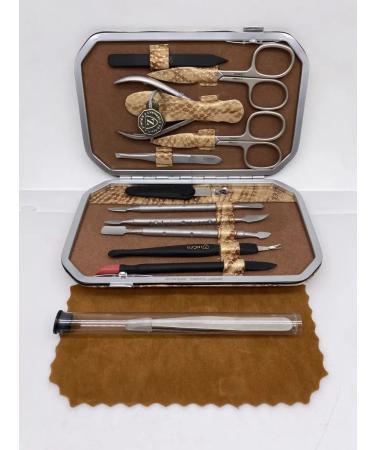 ZINGER Manicure set of 10 items with a clipper matte - Buy Online on GoSupps.com