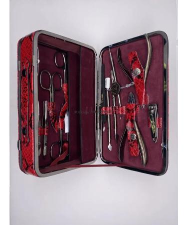 ZINGER Manicure set of 14 items black