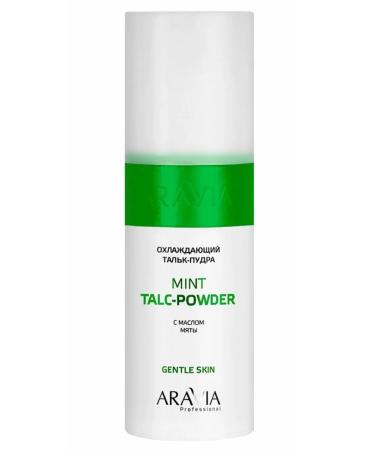 ARAVIA Mint Talc-Powder Talc Body Puff 150 ml