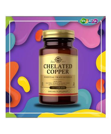 Solgar tablets Helat copper 100 pcs