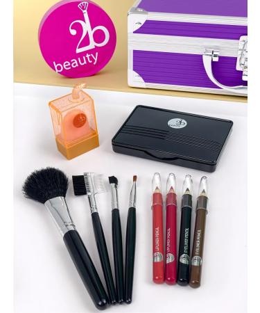 2b beauty Set of decorative makeup for makeup Violet Glow - Buy Online on GoSupps.com