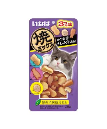 Inaba Spider for cats with chicken broth and squid 25 g