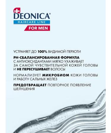 DEONICA Hair dandruff shampoo with vitamin E 380 ml - Buy Online on GoSupps.com