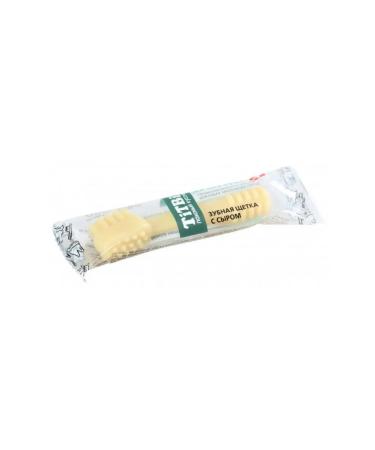 Triol Toothbrush with cheese for dogs of small breeds 13 g - Buy Online on GoSupps.com