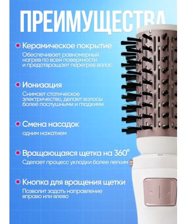 King Professional Feng Brush Stayler for laying with rotation - Buy Online on GoSupps.com