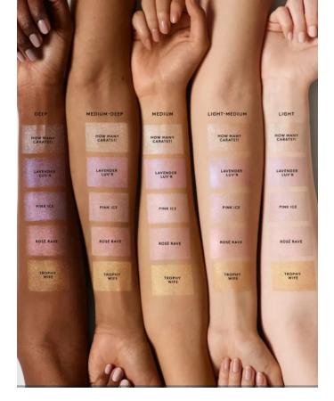 FENTY BEAUTY Diamond Bomb All-Over Diamond Veil Glitter Face Highlighter Powder How Many Carats ! Platinum - Buy Online on GoSupps.com