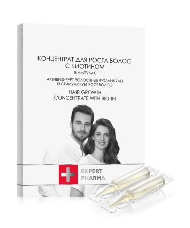 Hair growth with biotin Expert Pharma