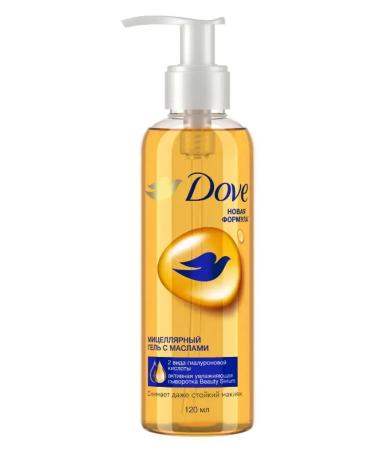 DOVE Micellar gel for removing makeup with oils 120 ml