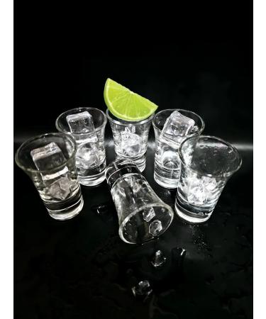 Sky'Valeri Glasses for vodka shots and strong drinks 30ml set 6pcs - Buy Online on GoSupps.com
