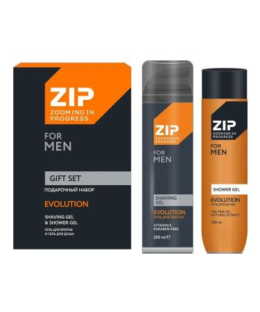 Zip Evolution N2 Set for Shower Gel shaving gel