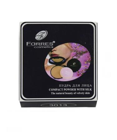 FARRES Compact powder 3013 MIX with silk 12 pcs - Buy Online on GoSupps.com