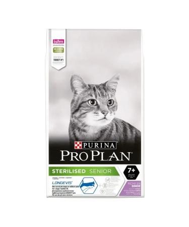 Purina Pro Plan Feed for sterilized cats 7+ longevis with a turkey 10 kg - Buy Online on GoSupps.com
