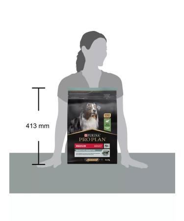 Purina Pro Plan Feed for dogs with sensitive digestion of lambs 1.5 kg - Buy Online on GoSupps.com