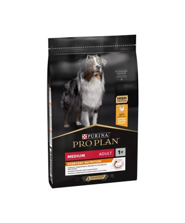 Purina Pro Plan Dry food for dogs of medium breeds with chicken 3 kg - Buy Online on GoSupps.com