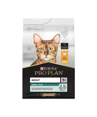 Purina Pro Plan Dry food for Renal Plus cats with chicken 3 kg - Buy Online on GoSupps.com