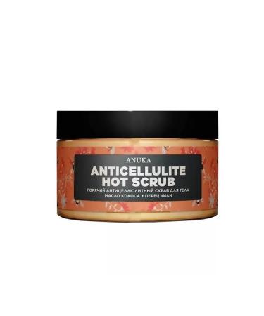 ANUKA Hot anti -cellulite body scrub Hot 250 g - Buy Online on GoSupps.com