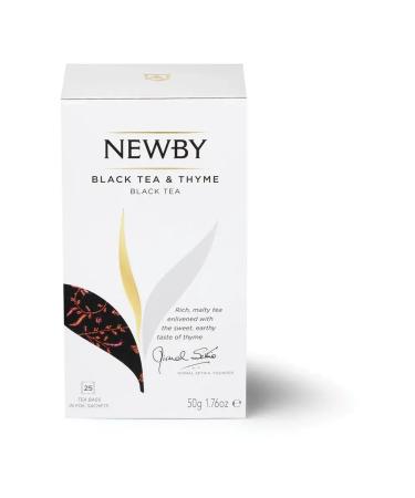 newby Black tea with thyme 25 packages