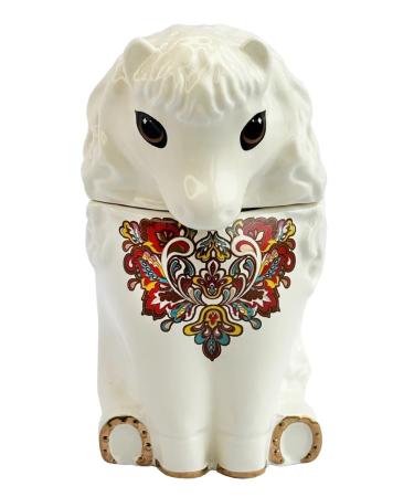 GET&JOY Coffee in a ceramic bank Symbol of the year 2026 - Beige horse - Buy Online on GoSupps.com