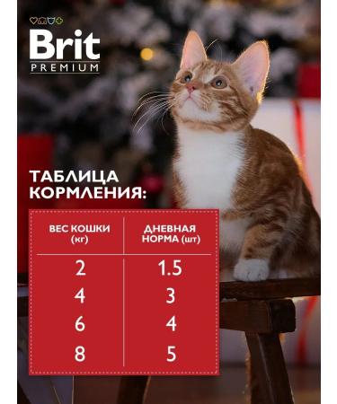 Brit Wet food for sterilized cats 85 g x 28 pcs - Buy Online on GoSupps.com