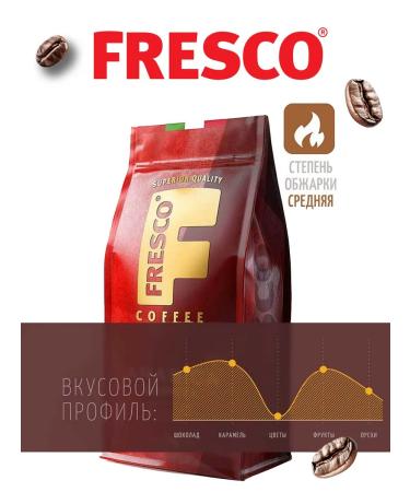 FRESCO Arabica barista coffee grain 1 kg - Buy Online on GoSupps.com