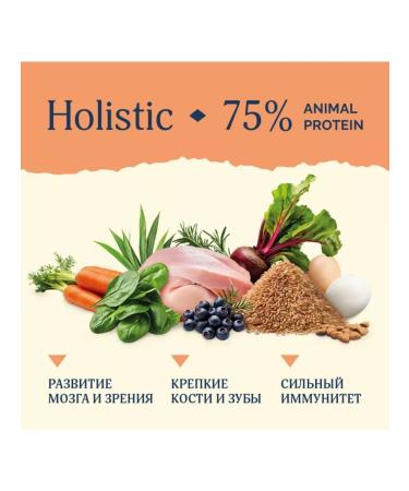 Advance Holistic Dry food for puppies with turkey and brown rice 0.8 kg - Buy Online on GoSupps.com