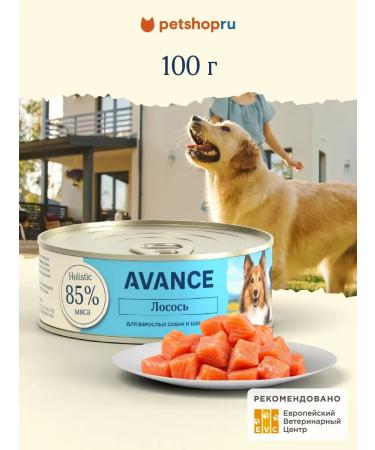 Advance Holistic Canned food for dogs and puppies with salmon Salmon 100 g