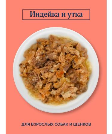 Advance Holistic Canned food for dogs and puppies with turkey and duck 100 g - Buy Online on GoSupps.com