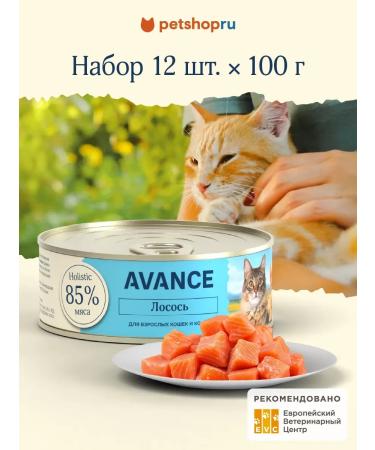 Advance Holistic Canned food for cats and kittens with salmon Salmon 12 x 100 g