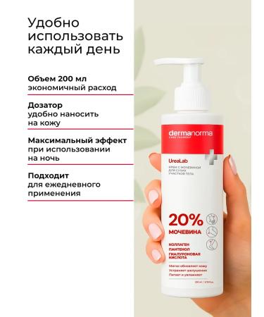 DERMANORMA Foot cream with urea 20% and body for dry skin - Buy Online on GoSupps.com