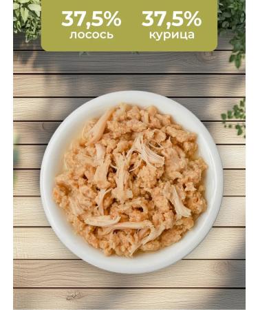 Almo Nature Canned food for cats with salmon and chicken 100 g - Buy Online on GoSupps.com