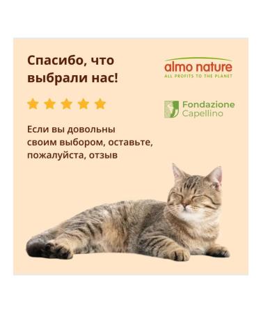 Almo Nature Cat for cats with a turkey Adult Fresh Turkey 0.4kg - Buy Online on GoSupps.com