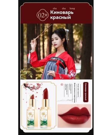 Lipstick Kinovar is red - Buy Online on GoSupps.com