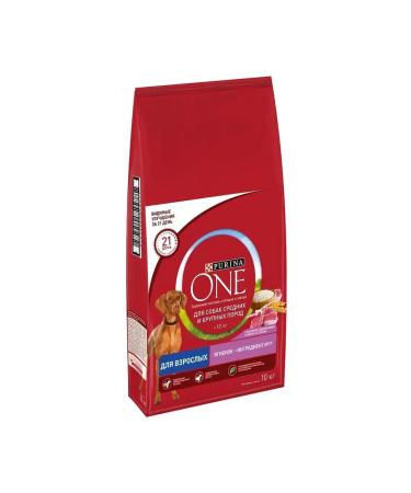 PURINA ONE Dry food for dogs of medium and large breeds lambs 10 kg - Buy Online on GoSupps.com