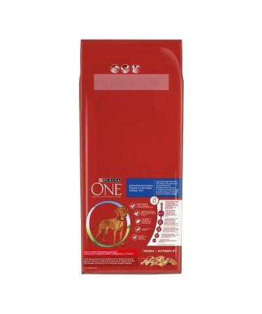 PURINA ONE For adult dogs of medium and large breeds 3.8 kg - Buy Online on GoSupps.com