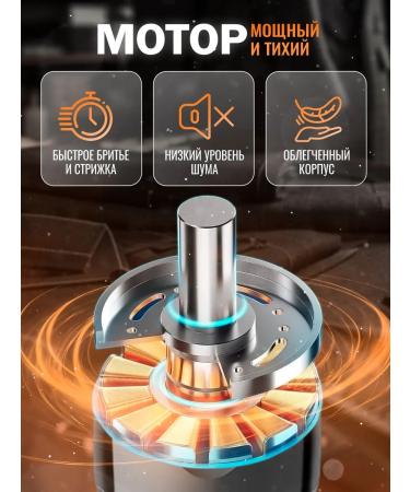 Kemei trimmer for a beard and mustache KM-2299 Number of nozzles 3 - Buy Online on GoSupps.com