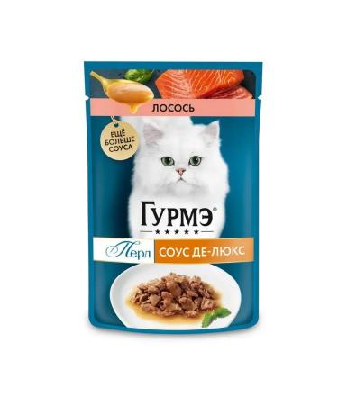Gourmet Spider for cats with salmon in luxurious sauce 26 pcs - Buy Online on GoSupps.com
