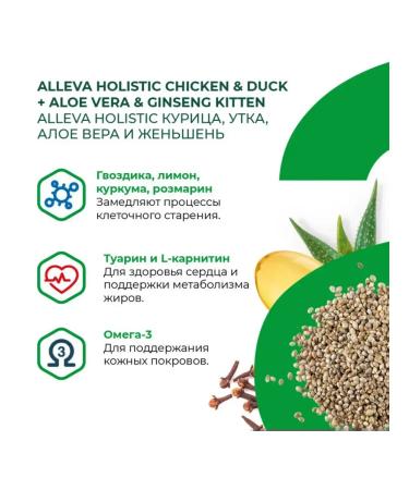 Alleva Feed for kittens with chicken and duck 1.5 kg - Buy Online on GoSupps.com