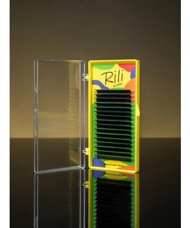 Black eyelashes for increasing RILI MIX C 0.10 6-13 mm - Buy Online on GoSupps.com