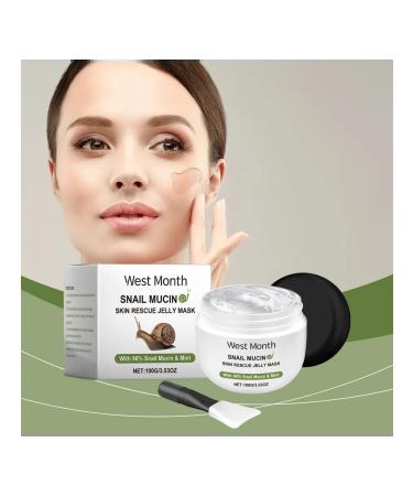 Mask from jelly snail