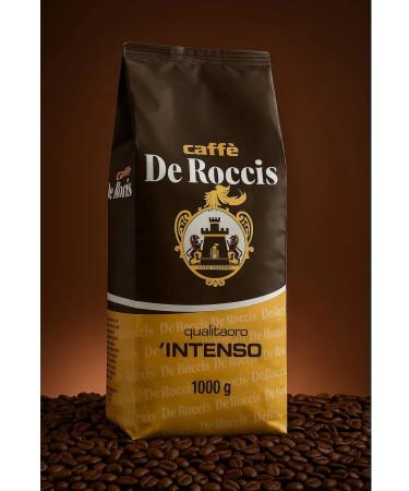 De Roccis Intenso coffee grain 1 kg Italy