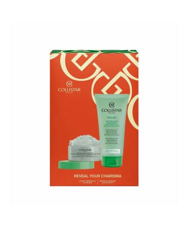 Collistar CRIO-GEL set Anti-cellulite cream 75ml + scrub 150g - Buy Online on GoSupps.com