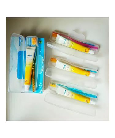 Atomy Road set toothpaste and brush in case 4 pcs