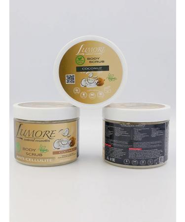 Lumore Coconut body scrub - Buy Online on GoSupps.com