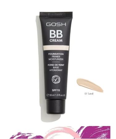 GOSH Tonal cream BB Cream Foundation 01 Sand 30ml