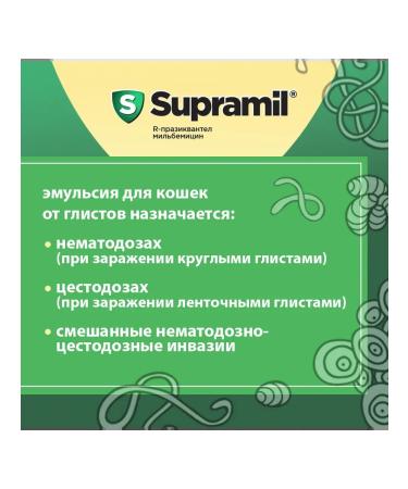 Astrapharm Supramil emulsion for cats weighing 2 kg - Buy Online on GoSupps.com
