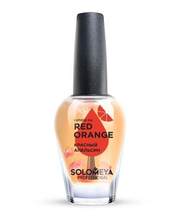 Solomeya Oil for cuticle and nails red orange - Buy Online on GoSupps.com