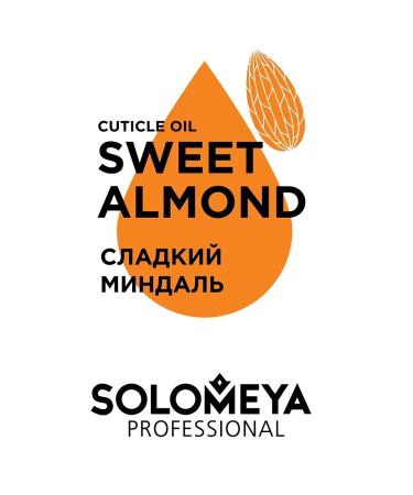 Solomeya Oil for cuticle and nails sweet almonds - Buy Online on GoSupps.com