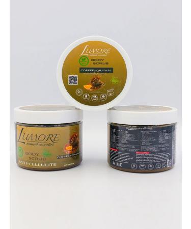 Lumore Body scrub coffee and orange - Buy Online on GoSupps.com