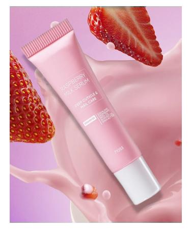 ASCos&MAGIC Raspberry Milk Moisturizing Milk Serum for Nails and Cuticles