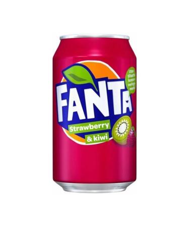 Drink gas fanta strawberry kiwi aluminum - Buy Online on GoSupps.com